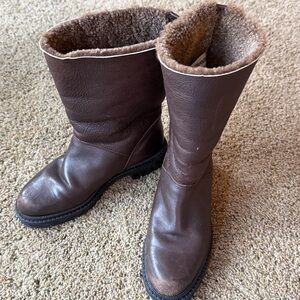 Blondo Brown Leather Boots size 7.5